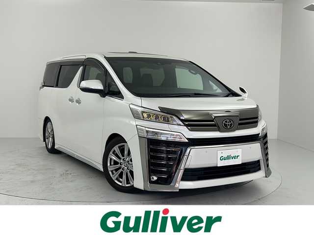トヨタ ヴェルファイア Z ゴールデンアイズ 大阪府 2021(令3)年 4万km ホワイトパールクリスタルシャイン 純正ディスプレイナビ　フルセグＴＶ　ミラキャスト　ツインムーンルーフ　パワーバックドア　ハーフレザーシート　両側パワースライドドア　セーフティセンス　衝突軽減　追従クルコン　LEDオートライト　禁煙車