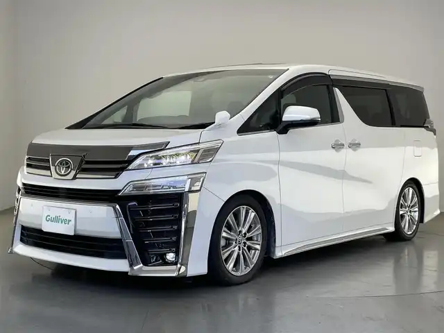 トヨタ ヴェルファイア Z ゴールデンアイズ 愛知県 2021(令3)年 4万km ホワイトパールクリスタルシャイン 純正ディスプレイナビ　フルセグＴＶ　ミラキャスト　ツインムーンルーフ　パワーバックドア　ハーフレザーシート　両側パワースライドドア　セーフティセンス　衝突軽減　追従クルコン　LEDオートライト　禁煙車