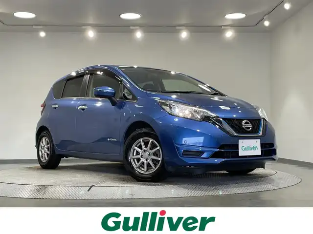 日産 ノート e－パワー X Vセレクション 愛知県 2020(令2)年 3万km シャイニングブルー 純正ナビ/アラウンドビューモニター/衝突軽減ブレーキ/車線離脱警報/ドライブレコーダー/デジタルインナーミラー/ＥＴＣ/プッシュスタート/LEDヘッドライト/コーナーセンサー/アクセサリーソケット/純正フロアマット