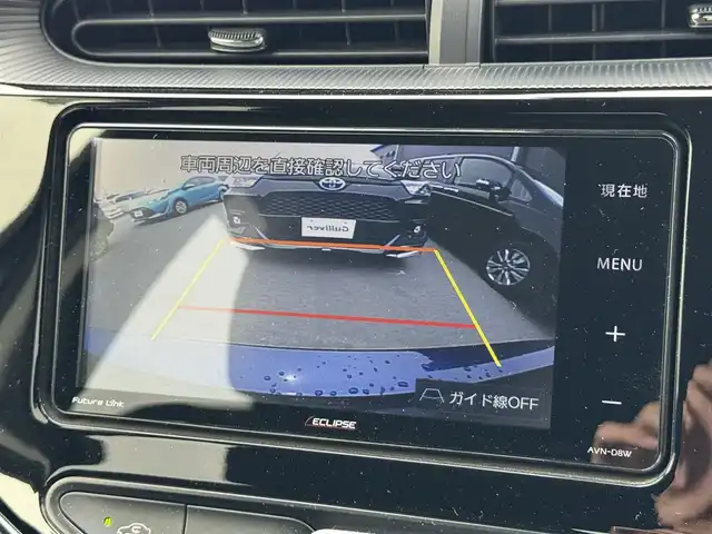 トヨタ アクア S スタイルブラック 滋賀県 2018(平30)年 6.5万km ダークブルーマイカ 禁煙車/社外ナビ/(CD/フルセグ/Bluetooth)/バックカメラ/ETC/ドラレコ/コーナーセンサー/オートライト/ステアリングスイッチ/スマートキー/プッシュスタート/スペアキー