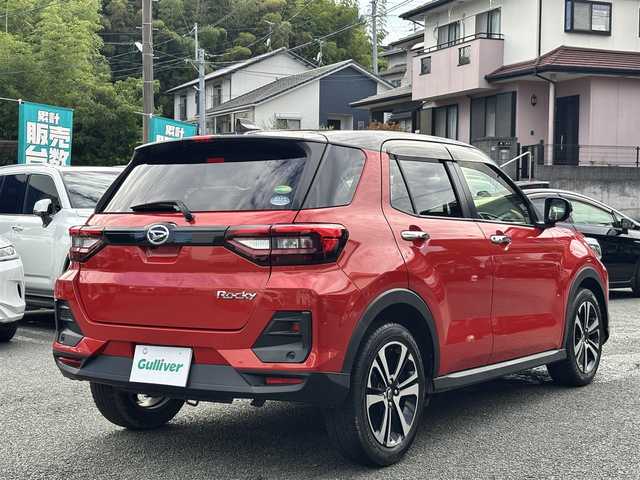 ダイハツ ロッキー G 熊本県 2020(令2)年 10万km ブラックマイカメタリック/コンパーノレッド ワンオーナー/純正ディスプレイオーディオ/【フルセグTV/Bluetooth/Applecarplay/USB】/全周囲カメラ/レーダークルーズコントロール/衝突軽減ブレーキ/レーンアシスト/コーナーセンサー/純正17インチAW/オートLEDヘッドライト/オートハイビーム/前席シートヒーター/社外ドライブレコーダー/ETC/ウィンカーミラー/スマートキー/プッシュスタート/アイドリングストップ/純正ドアバイザー/純正フロアマット/横滑り防止装置/盗難防止装置/保証書/取扱説明書