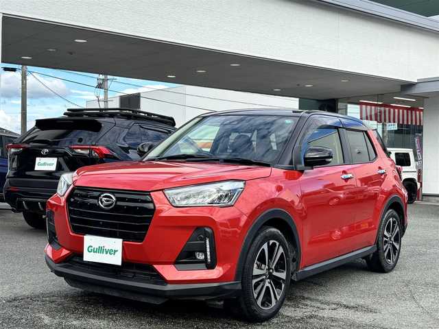 ダイハツ ロッキー G 熊本県 2020(令2)年 10万km ブラックマイカメタリック/コンパーノレッド ワンオーナー/純正ディスプレイオーディオ/【フルセグTV/Bluetooth/Applecarplay/USB】/全周囲カメラ/レーダークルーズコントロール/衝突軽減ブレーキ/レーンアシスト/コーナーセンサー/純正17インチAW/オートLEDヘッドライト/オートハイビーム/前席シートヒーター/社外ドライブレコーダー/ETC/ウィンカーミラー/スマートキー/プッシュスタート/アイドリングストップ/純正ドアバイザー/純正フロアマット/横滑り防止装置/盗難防止装置/保証書/取扱説明書