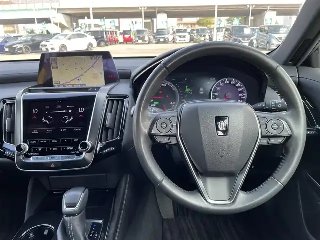 トヨタ クラウン ハイブリッド S Cパッケージ 石川県 2020(令2)年 2.6万km ホワイトパールクリスタルシャイン メーカー純正ナビ/フルセグTV/バックカメラ/トヨタセーフティセンス/レーダークルーズ/ETC/ブラインドスポットモニター/LEDヘッドライト/純正アルミホイール/スマートキー/プッシュスタート/クリアランスソナー/パドルシフト/保証書
