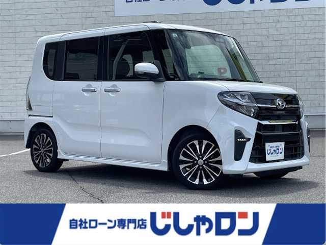 ダイハツ タント カスタム RS 岡山県 2019(令1)年 8.2万km シャイニングホワイトパール (株)IDOMが運営する【じしゃロン岡山店】の自社ローン専用車両になります。こちらは現金またはオートローンご利用時の価格です。自社ローンご希望の方は別途その旨お申付け下さい/プッシュスタート/社外７インチSDナビ(CN-RE05WD)/Bluetooth/フルセグ/ETC/ハーフレザーシート/両側パワスラ/純正フロアマット/純正１５インチAW/コーナーセンサー