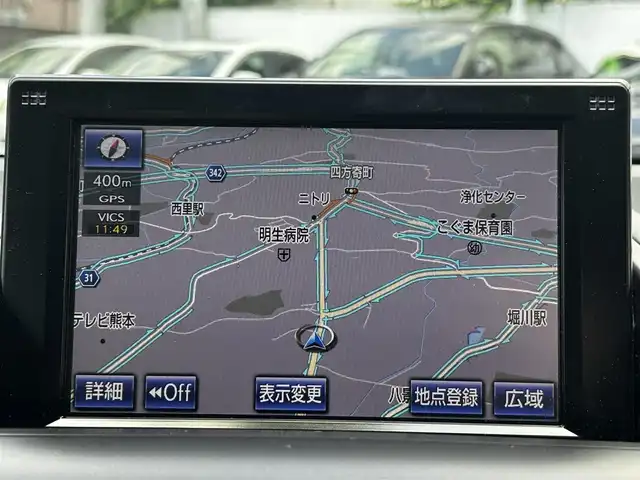 レクサス ＨＳ 250h バージョンI 熊本県 2013(平25)年 10.7万km クォーツホワイトクリスタルシャイン ワンオーナー/純正メーカーナビ/【フルセグTV/CD/DVD/BT】/バックカメラ/クルーズコントロール/衝突被害軽減ブレーキ/ビルトインETC/ベージュ革シート/前席パワーシート/前席シートヒーター /エアーシート/純正17インチAW/オートLEDヘッドライト/リア電動サンシェード/ドライブレコーダー/純正フロアマット