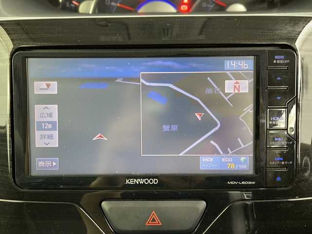 ダイハツ タント カスタム RS トップED SAⅡ 愛知県 2016(平28)年 5.4万km パールホワイトⅢ KENWOODナビ（MPV-L503W)/・BT/iPod/USB/フルセグTV/AM/FM/CD/DVD//バックモニター/両側パワースライドドア/ハーフレザーシート/スマートアシストII/クリアランスソナー/LEDオートヘッドライト/純正フォグランプ/後席ロールサンシェード/衝突被害軽減システム/誤発進抑制制御機能/衝突警報機能/車線逸脱警報機能/電動格納ウィンカーミラー/プッシュスタート/純正ドアバイザー/純正アルミホイール/ISOFIX/運転席助手席サイドエアバッグ/スペアキー