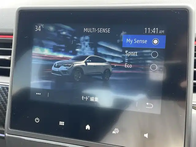 ルノー ルノー アルカナ RSライン E-テックハイブリッド 東京都 2022(令4)年 0.8万km 黒 ワンオーナー/純正ディスプレイオーディオ/AppleCarPlay/AndroidAuto/AUX/USB/Bluetooth/360°カメラ/シートヒーター/ハンドルヒーター/ACC/BSM/レーンキープ/スマートキー/ハーフレザーシート/ETC