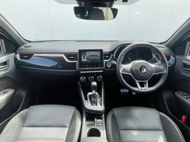 ルノー ルノー アルカナ RSライン E-テックハイブリッド 東京都 2022(令4)年 0.8万km 黒 ワンオーナー/純正ディスプレイオーディオ/AppleCarPlay/AndroidAuto/AUX/USB/Bluetooth/360°カメラ/シートヒーター/ハンドルヒーター/ACC/BSM/レーンキープ/スマートキー/ハーフレザーシート/ETC