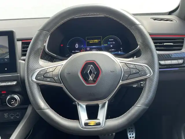 ルノー ルノー アルカナ RSライン E-テックハイブリッド 東京都 2022(令4)年 0.8万km 黒 ワンオーナー/純正ディスプレイオーディオ/AppleCarPlay/AndroidAuto/AUX/USB/Bluetooth/360°カメラ/シートヒーター/ハンドルヒーター/ACC/BSM/レーンキープ/スマートキー/ハーフレザーシート/ETC