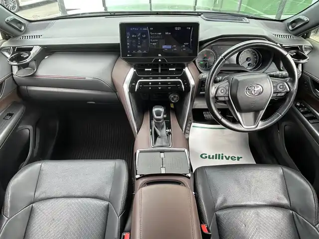 トヨタ ハリアー ハイブリッド Z レザーパッケージ 和歌山県 2021(令3)年 7.7万km プレシャスブラックパール モデリスタエアロ/純正12.3型ナビ/JBLプレミアムサウンド/フルセグTV/デジタルインナーミラー/パノラミックビューモニター/プリクラッシュセーフティー/ヘッドアップディスプレイ/ブラインドスポットモニター/シートヒーター/シートエアベンチレーション/パワーシート/ポジションメモリー/ビルトインETC2.0/ドライブレコーダー/電動リアゲート/LEDヘッドライト/オートライト