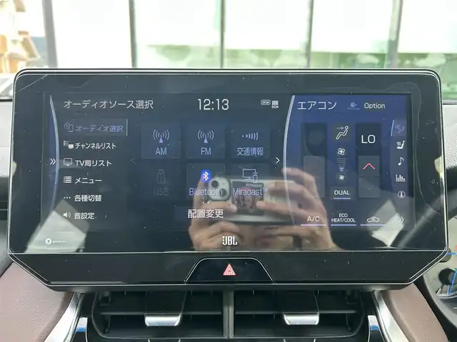 トヨタ ハリアー ハイブリッド Z レザーパッケージ 和歌山県 2021(令3)年 7.7万km プレシャスブラックパール モデリスタエアロ/純正12.3型ナビ/JBLプレミアムサウンド/フルセグTV/デジタルインナーミラー/パノラミックビューモニター/プリクラッシュセーフティー/ヘッドアップディスプレイ/ブラインドスポットモニター/シートヒーター/シートエアベンチレーション/パワーシート/ポジションメモリー/ビルトインETC2.0/ドライブレコーダー/電動リアゲート/LEDヘッドライト/オートライト