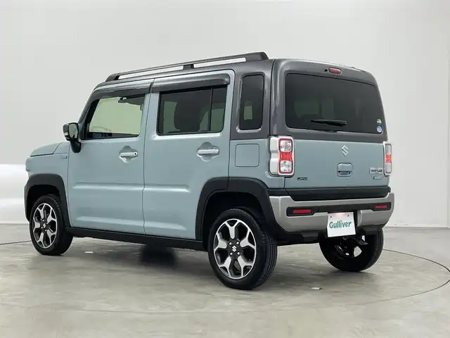 スズキ ハスラー Jスタイル ターボ 埼玉県 2020(令2)年 0.4万km オフブルーメタリック/ガンメタリック2トーンルーフ 純正９インチナビ　全方位モニター　前後ドライブレコーダー　セーフティサポート　アダプティブクルーズコントロール　シートヒーター　純正アルミホイール　スマートキー　オートライト　ＬＥＤヘッドライト　ＴＶ