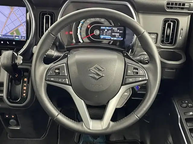 スズキ ハスラー Jスタイル ターボ 埼玉県 2020(令2)年 0.4万km オフブルーメタリック/ガンメタリック2トーンルーフ 純正９インチナビ　全方位モニター　前後ドライブレコーダー　セーフティサポート　アダプティブクルーズコントロール　シートヒーター　純正アルミホイール　スマートキー　オートライト　ＬＥＤヘッドライト　ＴＶ