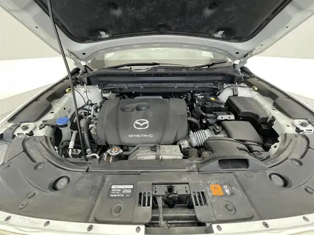 マツダ ＣＸ－８ 25S ブラックトーンED 滋賀県 2021(令3)年 5.6万km スノーフレイクホワイトパールマイカ 禁煙車/純正メーカーナビ/・フルセグTV・Bluetooth・USB・AM・FM/BOSEサウンドシステム(メーカーオプション)/全方位カメラ/ヘッドアップディスプレイ/前後ドライブレコーダー/前後コーナーセンサー/パワーバックドア/革巻きステアリング/シートヒーター/ETC/オートブレーキホールド/後席2.5A USB充電/ステアリングスイッチ/純正19インチアルミホイール/純正フロアマット