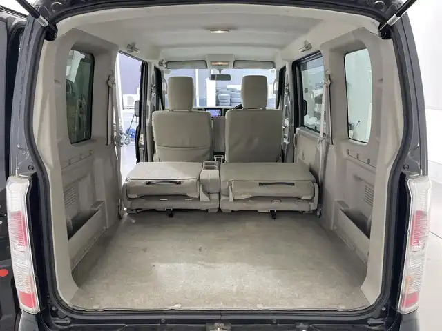 日産 ＮＶ１００クリッパー リオ E 滋賀県 2014(平26)年 3.9万km ブルーイッシュブラック 禁煙車/ターボ車/社外メモリナビ【CD/USB/ワンセグ】/片側パワースライドドア/オートエアコン/電動格納ミラー/リモコンキー/スペアキー/フロアマット/パワステ