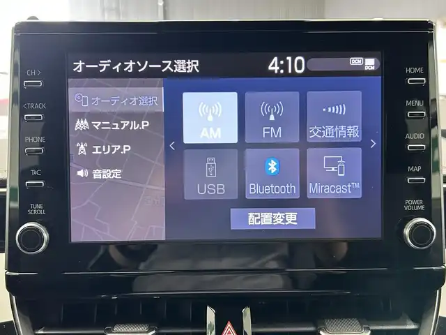 トヨタ カローラツーリング ハイブリッド ダブルバイビー 鹿児島県 2020(令2)年 5.7万km スパークリングブラックパールクリスタルシャイン 純正ディスプレイオーディオ（ナビ機能付）　/バックカメラ　/ブラインドスポットモニター　/革巻きステアリング　/ステアリングヒーター　/オールオートウィンドウ　/電動パーキングブレーキ　/オートブレーキホールド