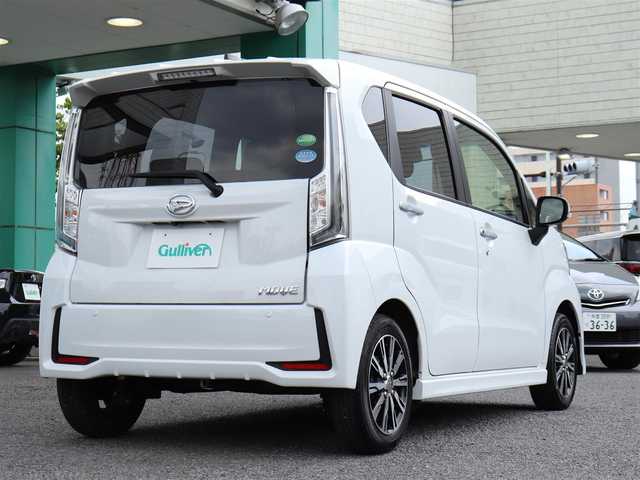 ダイハツ ムーヴ カスタム X LTD SAⅢ 神奈川県 2021(令3)年 2.8万km シャイニングホワイトパール 社外ナビ/全方位カメラ/ETC/フルセグテレビ/アイドリングストップ/ドラレコ前後/プッシュスタート/D席シートヒーター/保証書/取説