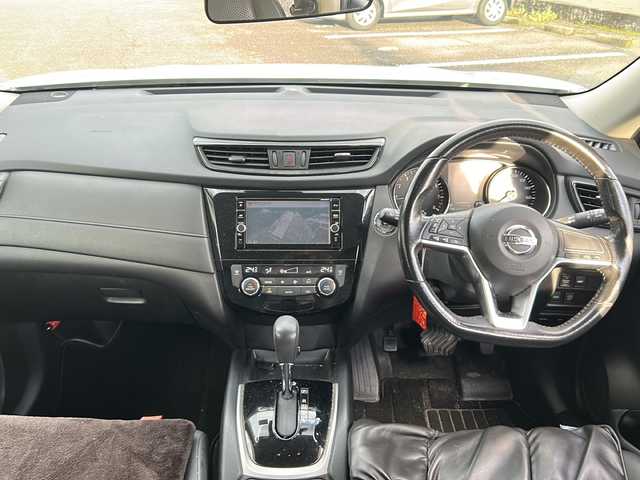 日産 エクストレイル 20X 宮崎県 2018(平30)年 14.8万km ホワイト SDナビ（Bluetooth/CD/ワンセグTV）/バックカメラ/ETC/LEDヘッドライト/純正フロアマット