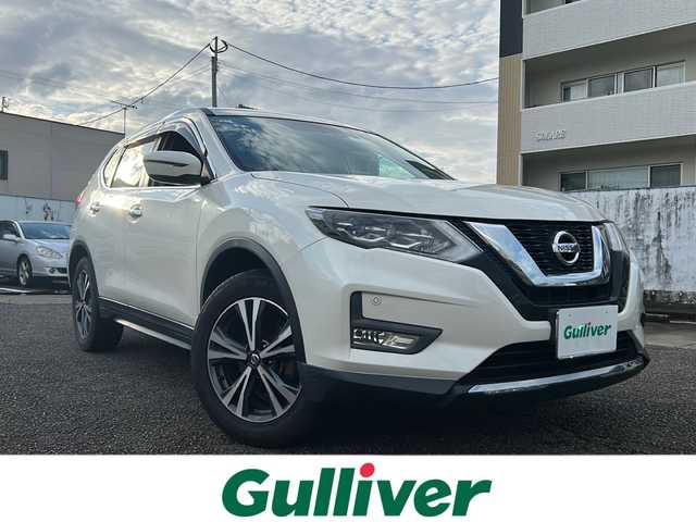 日産 エクストレイル 20X 宮崎県 2018(平30)年 14.8万km ホワイト SDナビ（Bluetooth/CD/ワンセグTV）/バックカメラ/ETC/LEDヘッドライト/純正フロアマット