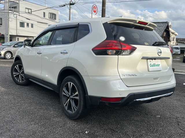 日産 エクストレイル 20X 宮崎県 2018(平30)年 14.8万km ホワイト SDナビ（Bluetooth/CD/ワンセグTV）/バックカメラ/ETC/LEDヘッドライト/純正フロアマット