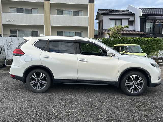 日産 エクストレイル 20X 宮崎県 2018(平30)年 14.8万km ホワイト SDナビ（Bluetooth/CD/ワンセグTV）/バックカメラ/ETC/LEDヘッドライト/純正フロアマット