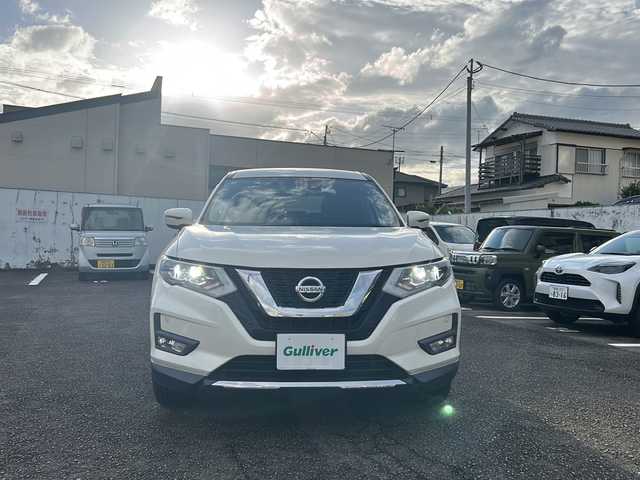 日産 エクストレイル 20X 宮崎県 2018(平30)年 14.8万km ホワイト SDナビ（Bluetooth/CD/ワンセグTV）/バックカメラ/ETC/LEDヘッドライト/純正フロアマット