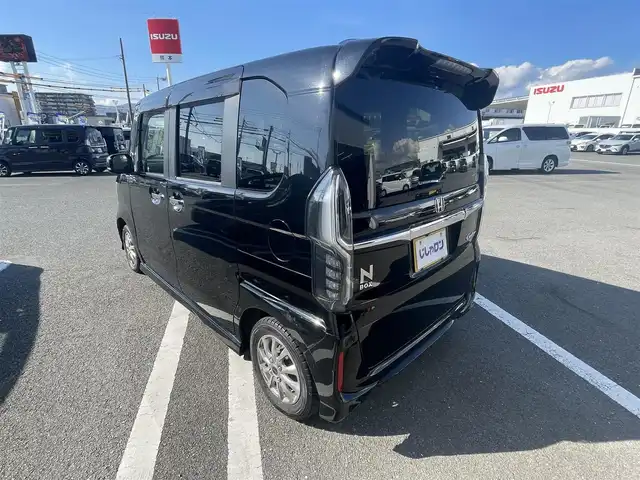 ホンダ Ｎ ＢＯＸ G L ターボ ホンダセンシング 熊本県 2017(平29)年 9.8万km クリスタルブラックパール (株)IDOMが運営する【じしゃロン熊本店】の自社ローン専用車両になります。こちらは現金またはオートローンご利用時の価格です。自社ローンご希望の方は別途その旨お申付け下さい　/純正ナビ（VXU-185NBi）/バックカメラ/フルセグテレビ/DVD/CD/Bluetooth接続/ハーフレザーシート/両側パワースライドドア/クルーズコントロール/LEDヘッドライト/オートライト/コーナーセンサー/スマートキー/純正アルミホイール