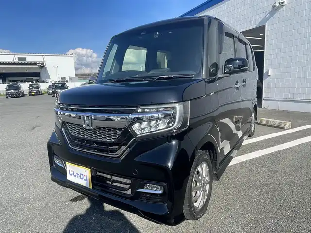 ホンダ Ｎ ＢＯＸ G L ターボ ホンダセンシング 熊本県 2017(平29)年 9.8万km クリスタルブラックパール (株)IDOMが運営する【じしゃロン熊本店】の自社ローン専用車両になります。こちらは現金またはオートローンご利用時の価格です。自社ローンご希望の方は別途その旨お申付け下さい　/純正ナビ（VXU-185NBi）/バックカメラ/フルセグテレビ/DVD/CD/Bluetooth接続/ハーフレザーシート/両側パワースライドドア/クルーズコントロール/LEDヘッドライト/オートライト/コーナーセンサー/スマートキー/純正アルミホイール
