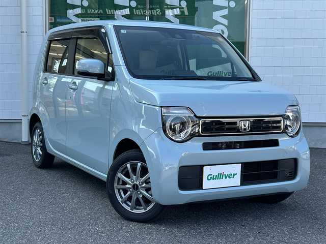 ホンダ Ｎ ＷＧＮ L 新潟県 2025(令7)年 0.3万km フィヨルドミストパール ワンオーナー/クルーズコントロール追従走行/ETC/バックカメラ/プッシュスタート/メモリナビ/ウィンカーミラー/ドアバイザー