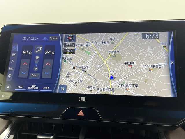 トヨタ ハリアー ハイブリッド Z レザーパッケージ 栃木県 2020(令2)年 6.6万km プレシャスブラックパール 純正12.3型ディスプレイオーディオ（AppleCarPlay/AndroidAuto/フルセグTV）/JBLプレミアムサウンド/パノラミックビューモニター/デジタルインナーミラー/ブラインドスポットモニター/ヘッドアップディスプレイ/黒革シート/パワーシート/シートメモリー/シートヒーター/ベンチレーション/パワーバックドア/ステアリングヒーター/セーフティセンス/・プリクラッシュセーフティ/・レーントレーシングアシスト/・アダプティブハイビーム/・レーダークルーズコントロール/クリアランスソナー/電動パーキングブレーキ/オートブレーキホールド/LEDヘッドランプ/オートライト/ETC2.0/ドライブレコーダー