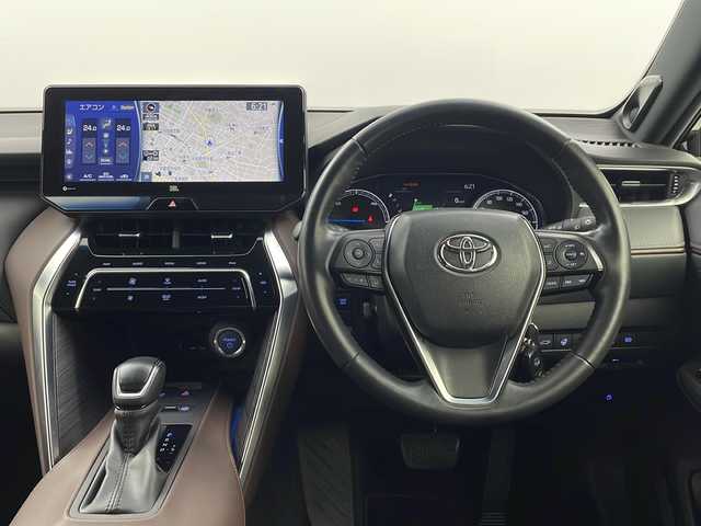 トヨタ ハリアー ハイブリッド Z レザーパッケージ 栃木県 2020(令2)年 6.6万km プレシャスブラックパール 純正12.3型ディスプレイオーディオ（AppleCarPlay/AndroidAuto/フルセグTV）/JBLプレミアムサウンド/パノラミックビューモニター/デジタルインナーミラー/ブラインドスポットモニター/ヘッドアップディスプレイ/黒革シート/パワーシート/シートメモリー/シートヒーター/ベンチレーション/パワーバックドア/ステアリングヒーター/セーフティセンス/・プリクラッシュセーフティ/・レーントレーシングアシスト/・アダプティブハイビーム/・レーダークルーズコントロール/クリアランスソナー/電動パーキングブレーキ/オートブレーキホールド/LEDヘッドランプ/オートライト/ETC2.0/ドライブレコーダー