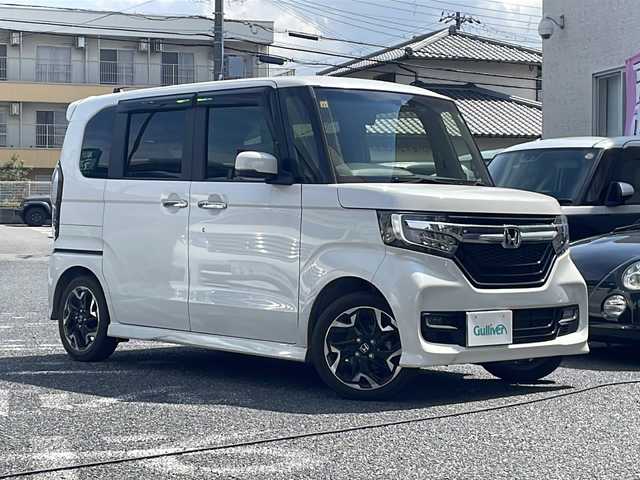 ホンダ Ｎ ＢＯＸ 大阪府 2020(令2)年 4.8万km プラチナホワイトパール ワンオーナー/純正メモリナビ/(フルセグ/DVD/BT)/バックカメラ/ETC/ドライブレコーダー/クルーズコントロール/両側パワースライドドア/シートヒーター