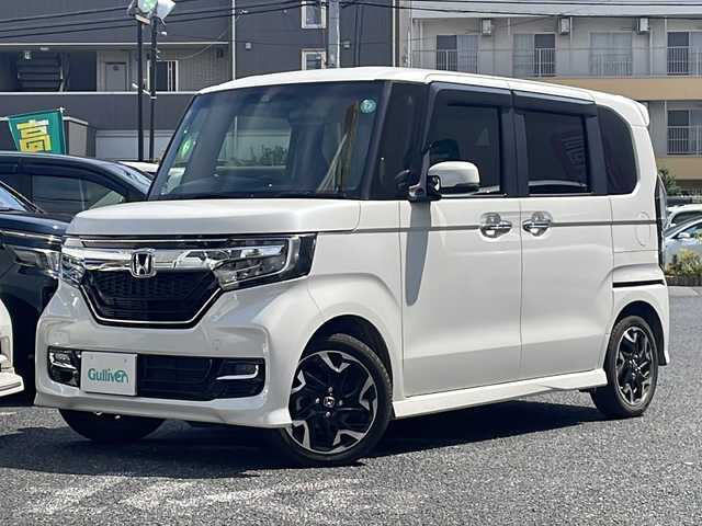 ホンダ Ｎ ＢＯＸ 大阪府 2020(令2)年 4.8万km プラチナホワイトパール ワンオーナー/純正メモリナビ/(フルセグ/DVD/BT)/バックカメラ/ETC/ドライブレコーダー/クルーズコントロール/両側パワースライドドア/シートヒーター