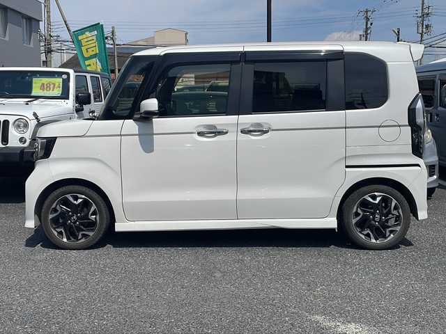 ホンダ Ｎ ＢＯＸ 大阪府 2020(令2)年 4.8万km プラチナホワイトパール ワンオーナー/純正メモリナビ/(フルセグ/DVD/BT)/バックカメラ/ETC/ドライブレコーダー/クルーズコントロール/両側パワースライドドア/シートヒーター