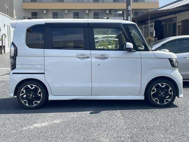 ホンダ Ｎ ＢＯＸ 大阪府 2020(令2)年 4.8万km プラチナホワイトパール ワンオーナー/純正メモリナビ/(フルセグ/DVD/BT)/バックカメラ/ETC/ドライブレコーダー/クルーズコントロール/両側パワースライドドア/シートヒーター