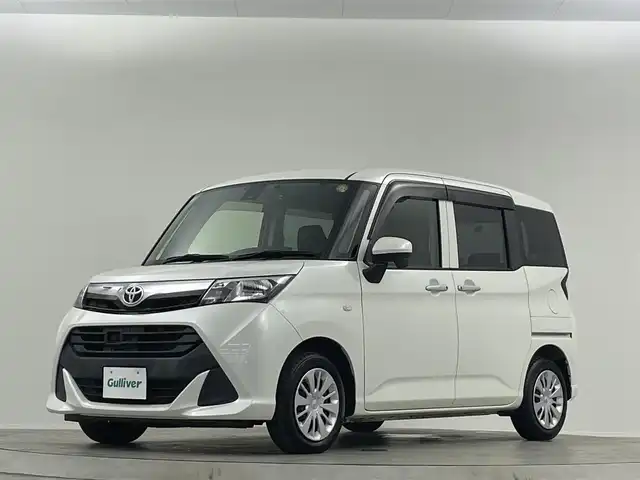 トヨタ タンク X S 埼玉県 2017(平29)年 2.1万km パールホワイトⅢ 禁煙車　純正ナビＴＶ　Ｂカメラ　片側電動スライドドア　ＥＴＣ　前後ドライブレコーダー　Ｂｌｕｅｔｏｏｔｈ　衝突軽減　コーナーセンサー　オートライト　純正フロアマット　ウォークスルー
