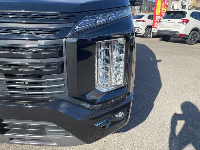 三菱 デリカＤ：５ シャモニー 石川県 2025(令7)年 0.1千km 黒Ⅱ 登録未使用車/禁煙車/4WD　/e-Assist/D:5専用アルパイン11位インチナビ/　　AM/FM/CD/DVD/フルセグ/BT/HDMI/USB/バックモニター/両側パワースライドドア/パワーバックドア/レーダークルーズコントロール/LEDオートライト/オートマチックハイビーム/ハーフレザーシート/前席シートヒーター/純正18インチアルミホイール/電動パーキングブレーキ/オートホールドブレーキ/パドルシフト/ハンドルヒーター/アイドリングストップ/ブラインドスポットモニター/スペアキー/スマートキー