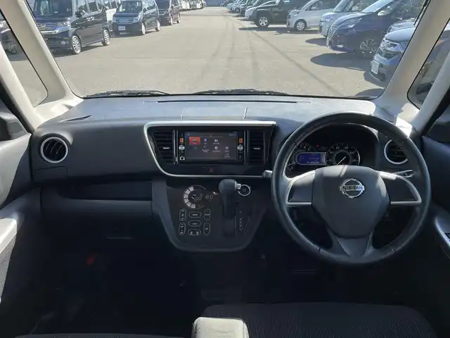 日産 デイズ ルークス ハイウェイスターX 宮崎県 2015(平27)年 9.3万km モカブラウンP 純正フルセグナビ/（MP-314D-W) （BT）（DVD再生）（CD再生）/アイドリングストップ/プッシュスタート/パーキングアシスト/パワーウィンドウ/パワーステアリング/純正フロアマット/純正LEDヘッドライト/コーナーセンサー/片側パワースライドドア/スマートキー/エアバックW/衝突被害軽減システム/盗難防止装置/横滑り防止装置/ABS/AAC/ETC