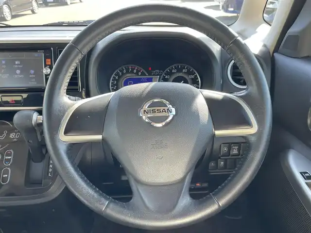 日産 デイズ ルークス ハイウェイスターX 宮崎県 2015(平27)年 9.3万km モカブラウンP 純正フルセグナビ/（MP-314D-W) （BT）（DVD再生）（CD再生）/アイドリングストップ/プッシュスタート/パーキングアシスト/パワーウィンドウ/パワーステアリング/純正フロアマット/純正LEDヘッドライト/コーナーセンサー/片側パワースライドドア/スマートキー/エアバックW/衝突被害軽減システム/盗難防止装置/横滑り防止装置/ABS/AAC/ETC