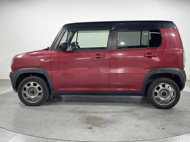 スズキ ハスラー G 広島県 2015(平27)年 5.2万km フェニックスレッドパール/ブルーイッシュブラックパール 社外ナビ　/バックカメラ　/シートヒーター　/フルセグＴＶ　/オートライト　/衝突軽減ブレーキ　/スマートキー　/アイドリングストップ　/横滑り防止　/Ｂｌｕｅｔｏｏｔｈ　/純正フロアマット　/プッシュスタート　/ＥＴＣ/純正ホイールキャップ(165/60/R15)/エアバック（運転席/助手席）