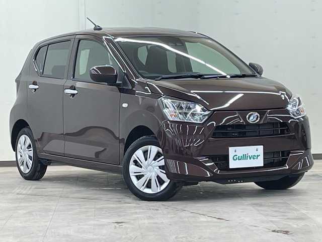 ダイハツ ミラ イース X SAⅢ 道央・札幌 2025(令7)年 0.4万km プラムブラウンクリスタルマイカ /オーディオレス//バックカメラ取付有//４WD//スマートアシスト車//衝突軽減ブレーキ//オートライト//オートハイビーム//コーナーセンサー//横滑り防止装置//アイドリングストップ//パワーウィンドウ