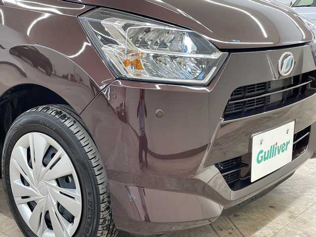 ダイハツ ミラ イース X SAⅢ 道央・札幌 2025(令7)年 0.4万km プラムブラウンクリスタルマイカ /オーディオレス//バックカメラ取付有//４WD//スマートアシスト車//衝突軽減ブレーキ//オートライト//オートハイビーム//コーナーセンサー//横滑り防止装置//アイドリングストップ//パワーウィンドウ