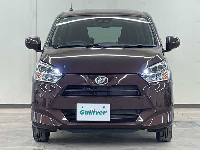 ダイハツ ミラ イース X SAⅢ 道央・札幌 2025(令7)年 0.4万km プラムブラウンクリスタルマイカ /オーディオレス//バックカメラ取付有//４WD//スマートアシスト車//衝突軽減ブレーキ//オートライト//オートハイビーム//コーナーセンサー//横滑り防止装置//アイドリングストップ//パワーウィンドウ