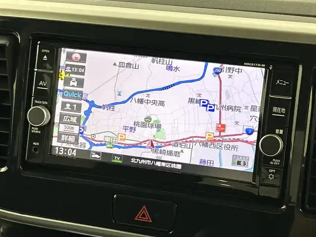 日産 デイズ ルークス ハイウェイスター Gターボ 福岡県 2018(平30)年 1.7万km スパークリングレッド/ブラック 純正ナビ（ＢＴ，フルセグＴＶ）　/全方位カメラ　/ＥＴＣ　/前方ドラレコ　/クルーズコントロール　/コーナーセンサー　/エマージェンシーブレーキ　/両側電動スライドドア　/ナノイー　/純正１５インチＡＷ　/ＬＥＤライト