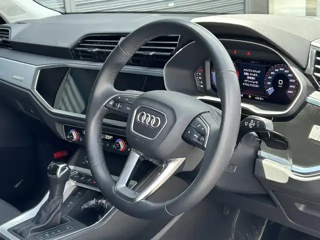 アウディ Ｑ３ 35TDIクワトロ アドバンスド 茨城県 2021(令3)年 3.9万km グレイシアホワイトメタリック ワンオーナー　/ベーシックＰＫＧ/・シートヒーター/・パワーシート/・パワーテールゲート/・オートホールド/・アドバンストキー　/アシスタンスＰＫＧ/・ＡＣＣ/・オートハイビーム/・サイドアシスト　/・レーンアシスト/３６０度カメラ　/パーキングエイド/黒革/ＬＥＤ　/純正１８ｉｎＡＷ　/ＥＴＣ2.0　/禁煙車