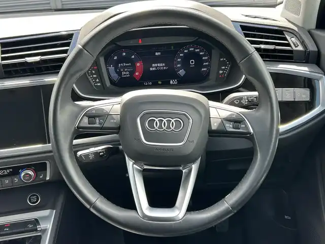 アウディ Ｑ３ 35TDIクワトロ アドバンスド 茨城県 2021(令3)年 3.9万km グレイシアホワイトメタリック ワンオーナー　/ベーシックＰＫＧ/・シートヒーター/・パワーシート/・パワーテールゲート/・オートホールド/・アドバンストキー　/アシスタンスＰＫＧ/・ＡＣＣ/・オートハイビーム/・サイドアシスト　/・レーンアシスト/３６０度カメラ　/パーキングエイド/黒革/ＬＥＤ　/純正１８ｉｎＡＷ　/ＥＴＣ2.0　/禁煙車
