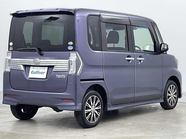 ダイハツ タント カスタム X トップED SA Ⅲ 道央・札幌 2017(平29)年 10.1万km メテオライトグレーイリュージョナルP 純正SDナビゲーション/CD・DVD・BT・フルセグTV/バックカメラ/HIDヘッドライト/オートマチックハイビーム/純正エンジンスターター/ハーフレザーシート/ウィンカーミラー/アイドリングストップ