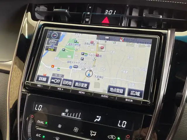 トヨタ ハリアー エレガンス G’s 岩手県 2016(平28)年 2.4万km シルバーM ワンオーナー/４WD/専用チューニングサスペンション/Gs専用ブレーキキャリパー/専用スポーティシート/MTモード付きAT/横滑り防止装置/アイドリングストップ/パワーシート/純正ナビ/（CD/DVD/フルセグ/SD/Bluetooth）/ステアリングスイッチ/TVキャンセラー/バックカメラ/ドライブレコーダー/ETC2.0/LEDヘッドランプ/LEDフォグランプ/専用19インチアルミホイール