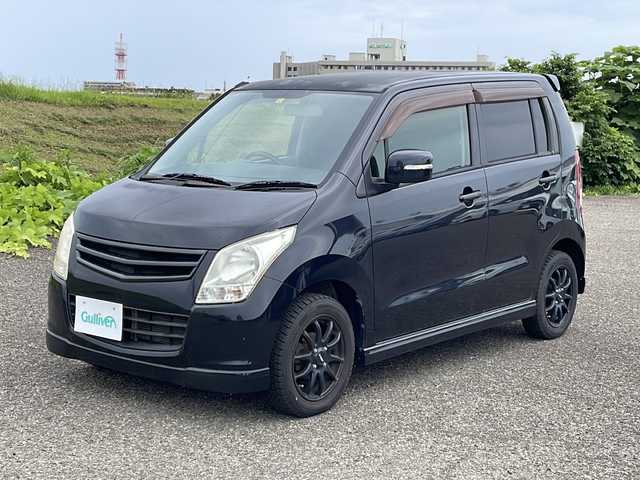 マツダ ＡＺ ワゴン XSスペシャル 新潟県 2012(平24)年 7.8万km ブルーイッシュブラックパール3 CD/ETC/ベンチシート/スマートキー/プッシュスタート/社外14インチアルミホイール