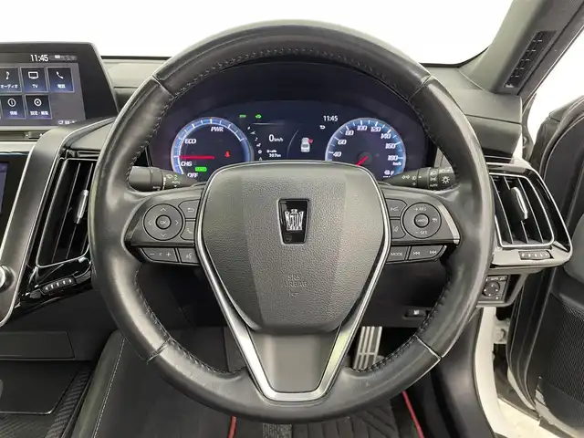 トヨタ クラウン ハイブリッド RS アドバンス 宮城県 2019(令1)年 3.3万km ホワイトパールクリスタルシャイン サンルーフ/TRDエアロ/トランクスポイラー/BBS製18インチアルミ/TRUST4連マフラー/COXボディダンパー/ブラッククロムエンブレム/アルミペダル/BSM/HUD/ハーフレザーシート/メーカーナビ【CD/DVD/MSV/Bluetooth/フルセグTV】/トヨタセーフティーセンス/・プリクラッシュセーフティー/・レーンディパーチャーアラート/・パーキングサポートブレーキ/・ロードサインアシスト/・リヤカメラディテクション/・アダプティブクルーズコントロール/・オートマチックハイビーム/前席パワーシート/前席シートヒーター/純正リモコンエンジンスターター/純正LEDヘッドライト/フォグランプ/シーケンシャルターンランプ/前後ドライブレコーダー/ビルトインETC2.0/スマートキー×2 カードキー×1/禁煙車